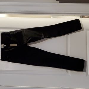 Black J.Crew 8" Toothpick Jean, 27